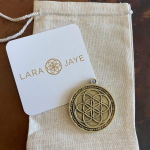 Lara Jaye Biofield Resonator Pendant™ Antique Bronze