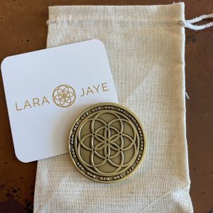 Lara Jaye Biofield Resonator Antique Bronze coin