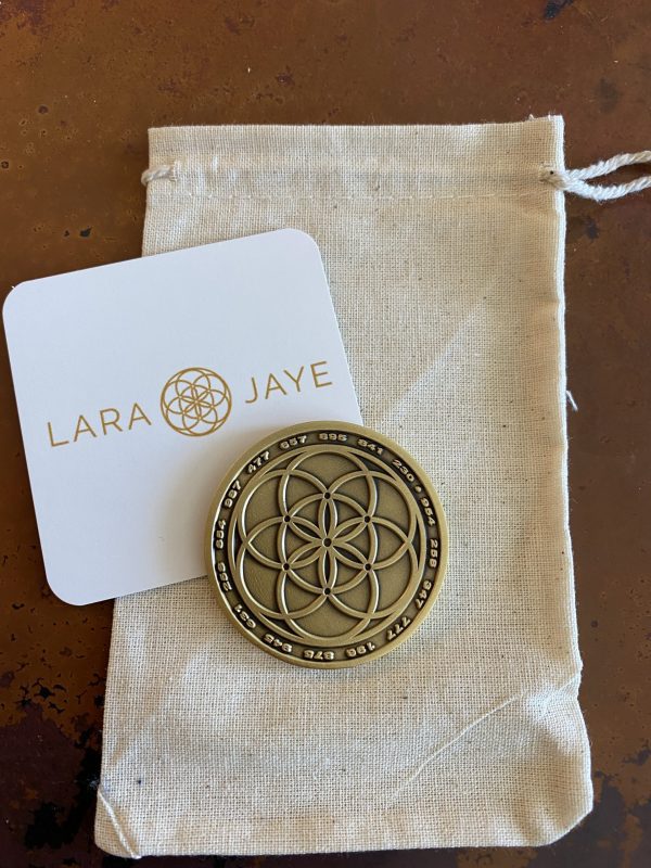 Lara Jaye Biofield Resonator Antique Bronze coin